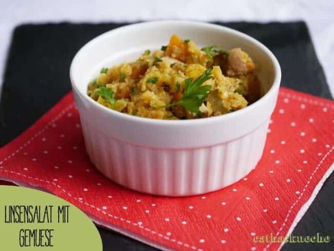 linsensalat mit gemuese