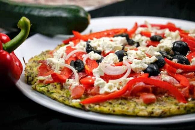 low carb pizza zucchiniteig low carb pizza zucchiniteig
