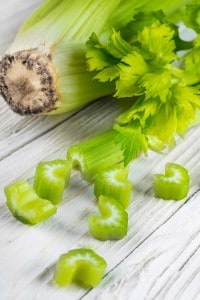 Geschnittener Sellerie