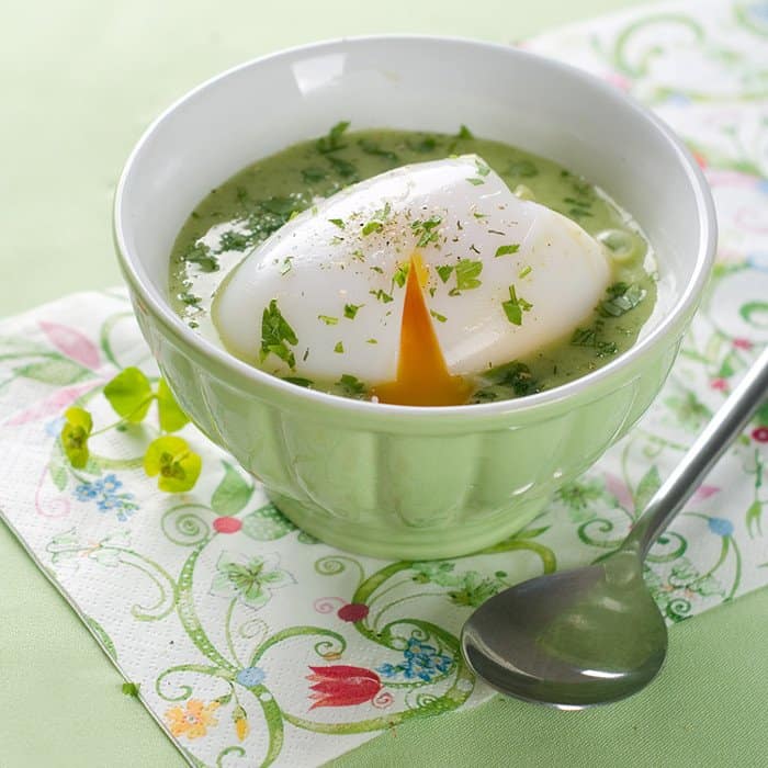 Lauch-Spinat-Suppe - Kreative Low-Carb-Küche
