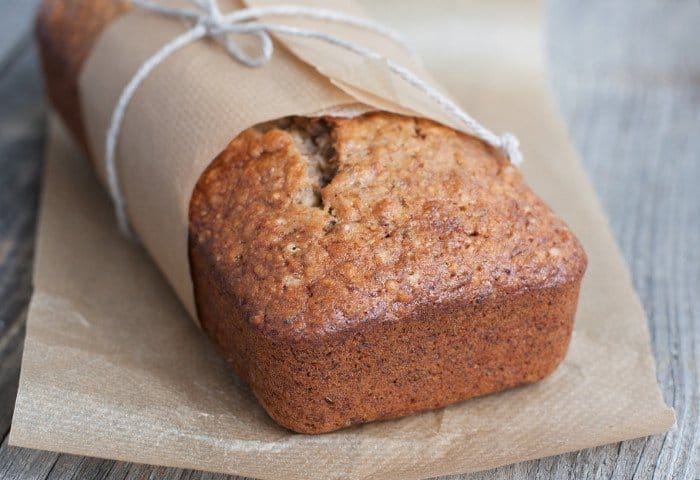 Nuss-Bananen-Brot mit Zimt