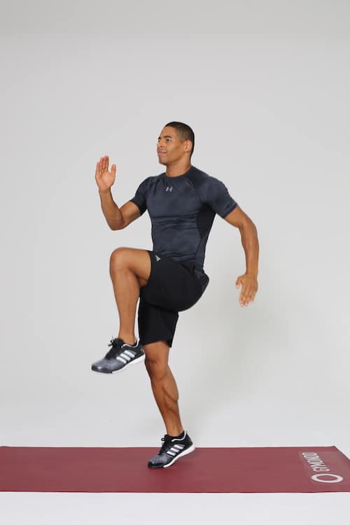 High Knee Run Gymondo Magazin
