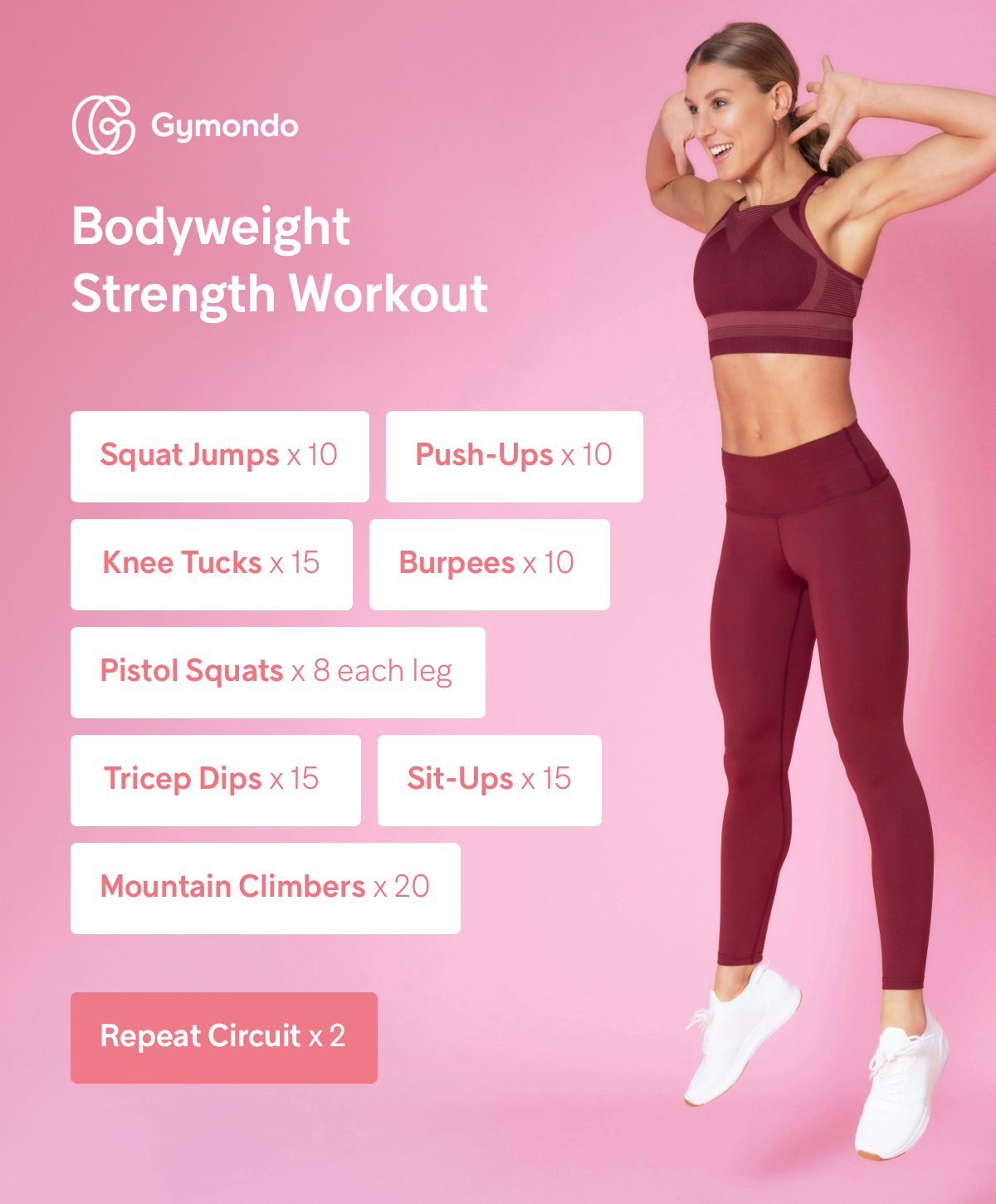Bodyweight Workout Strength at Saul Carroll blog