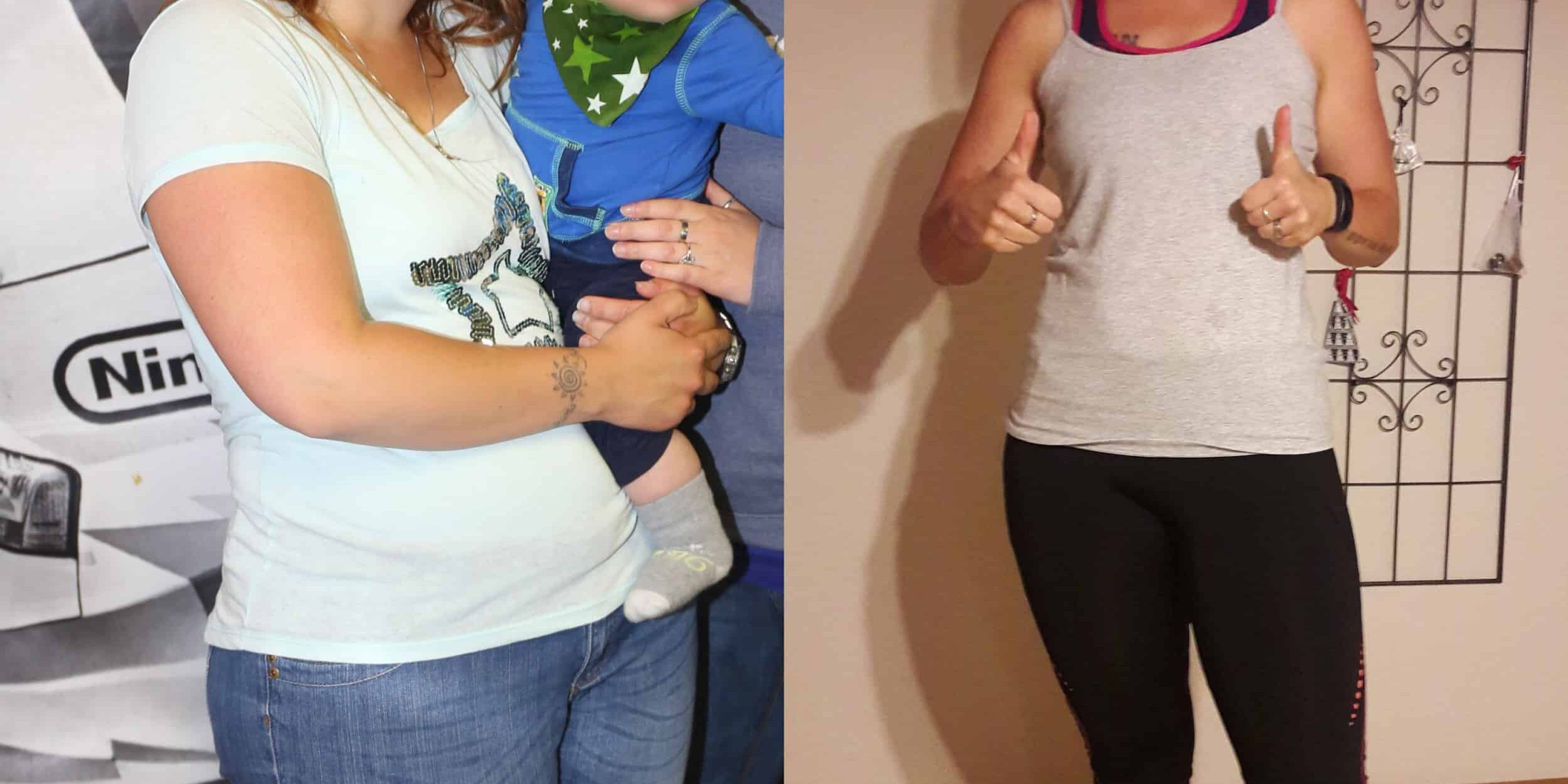 Bärbel Tranformation3.0 Frau hat abgenommen Vorher Nachher Bild