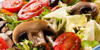 Champignon-Rucola-Salat Champignon-Rucola-Salat