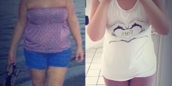 Christina_Vorher_Nachher_story Vorher Nachher Bild von GYMONDO Mitglied Christina