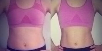 Vorher Nachher Bild von GYMONDO Mitglied Daniela