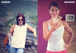 Vorher Nachher Bild von GYMONDO Mitglied Doro