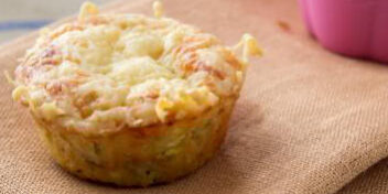 Eier Muffins mit Steakstreifen Eier Muffins mit Steakstreifen