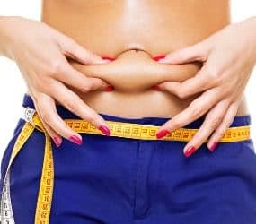 Fettverbrennung am Bauch