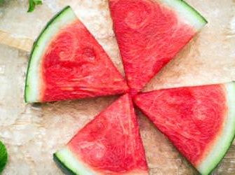 Gefrorene Melone
