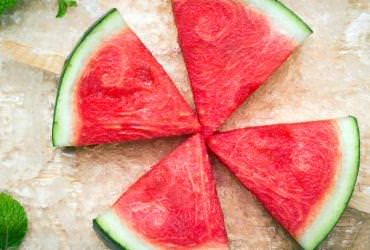 Gefrorene Melone