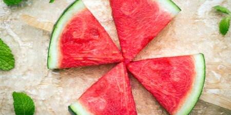 Gefrorene Melone Gefrorene Melone