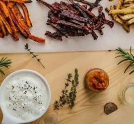 Pommes aus Gemüse