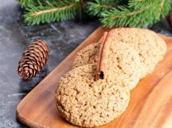 Haferflocken Kekse zu Weihnachten