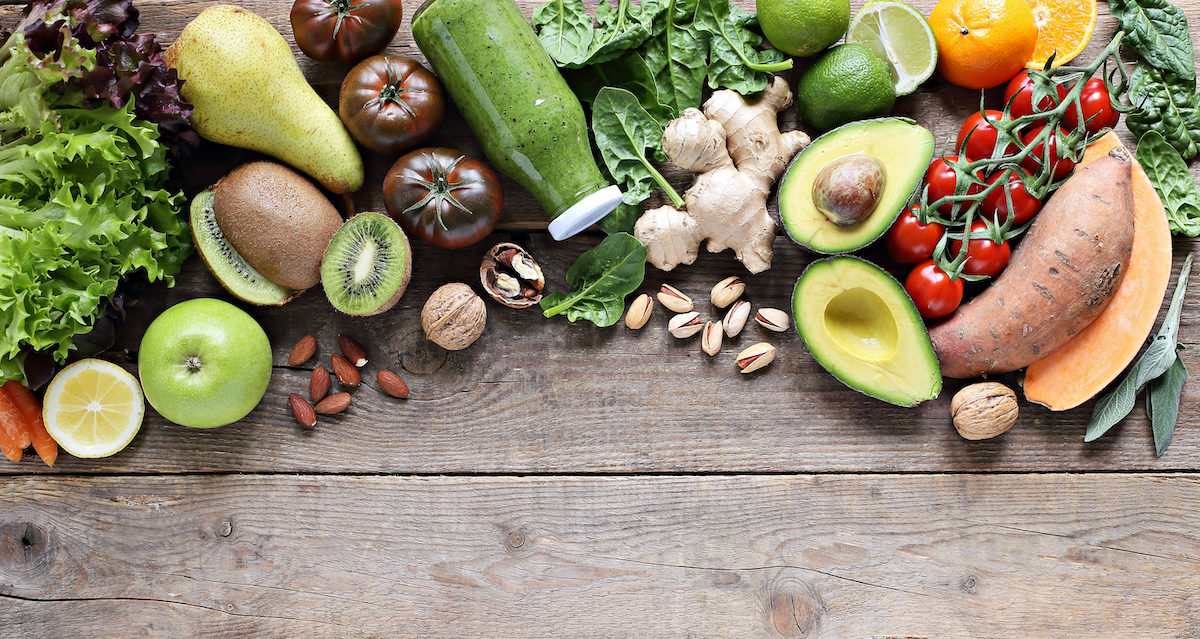 Befolgen Sie eine vegane Ernährung