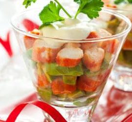 Hähnchen Avocado Salat