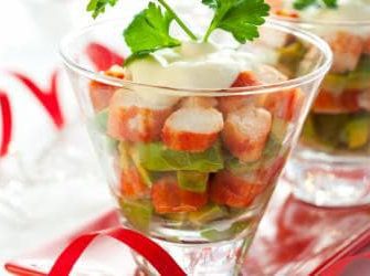 Hähnchen Avocado Salat