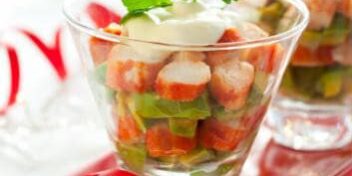 Hähnchen Avocado Salat