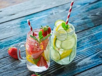 Infused Water ist aromatisiertes Wasser