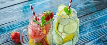 Infused Water ist aromatisiertes Wasser