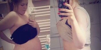 Jennifer_Vorher_Nachher Vorher Nachher Bild von GYMONDO Mitglied Jennifer