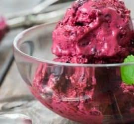 Johannisbeer Sorbet