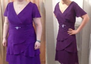 Vorher Nachher Bild von GYMONDO Mitglied Lena