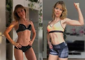 Vorher Nachher Bild von Gymondo Mitglied Linda