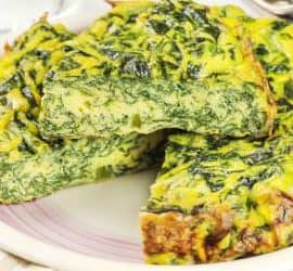Mangold Frittata