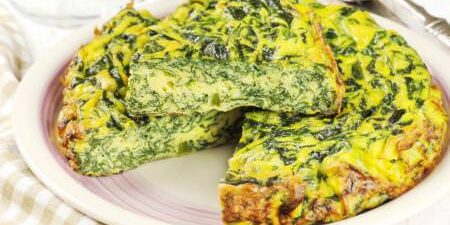 Mangold Frittata