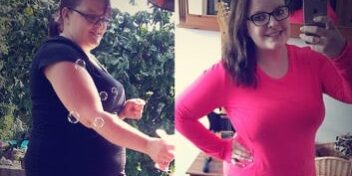 Vorher Nachher Bild von GYMONDO Mitglied Maria