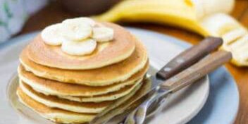 Mehlfreie Bananen Pancakes