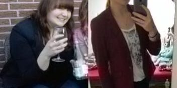 michelle_vorher-nachher Vorher Nachher Bild von GYMONDO Mitglied Michelle