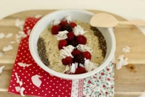 Beeren und Kokos - eine Traumkombi