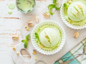Pistazien Eiscreme