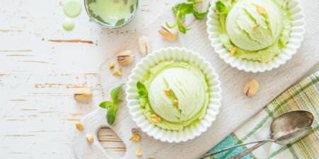 Pistazien Eiscreme