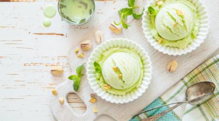 Pistazien Eiscreme