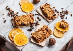 Orangen Cracker sind ein leckerer Pre Workout Snack