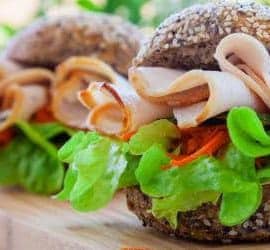 Putenbrust Sandwich