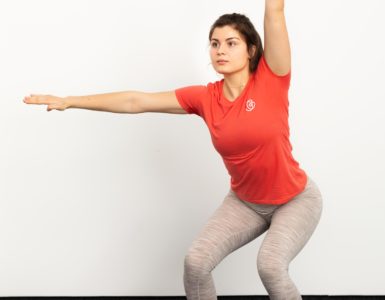 Aerobic zum Abnehmen von Bauch und Armen