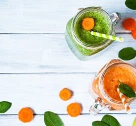 Zutaten für einen Smoothie
