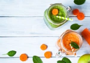 Zutaten für einen Smoothie