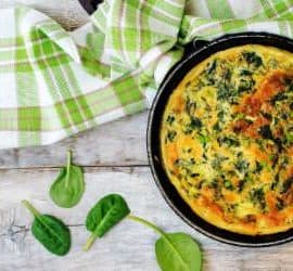 Spinat Omelette