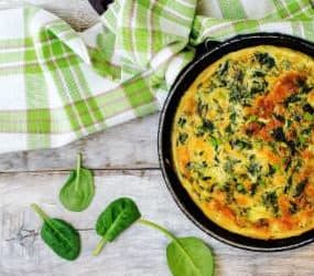 Spinat Omelette
