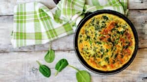 Spinat Omelette