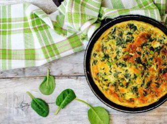 Spinat Omelette