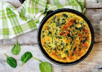 Spinat Omelette