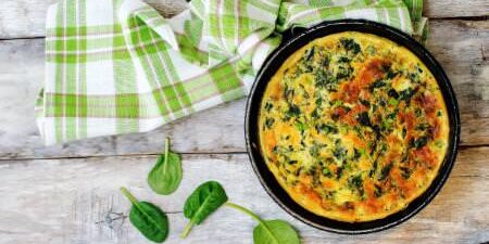 Spinat Omelette