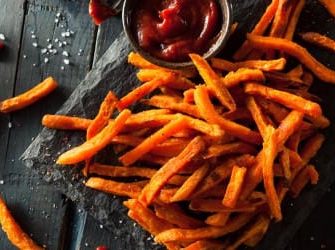 Suesskartoffel Pommes